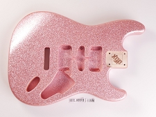 LUTHIER SPECIAL - Big Flake Metal XGP Alder HSH ST Body 